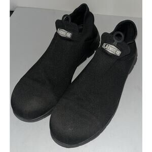 Larnmern Mens Steel Toe Loafers Size 11 Slip On Work Shoes Mesh Safety Footwear‎